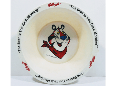 Tony the Tiger promotional bowl