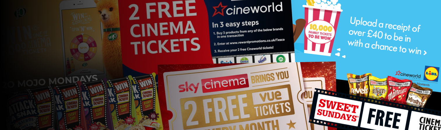 Selection of cinema promotions